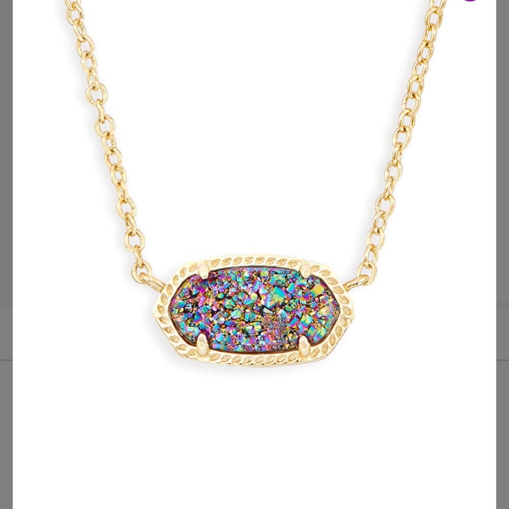 Kendra Scott druzy Elisa necklace